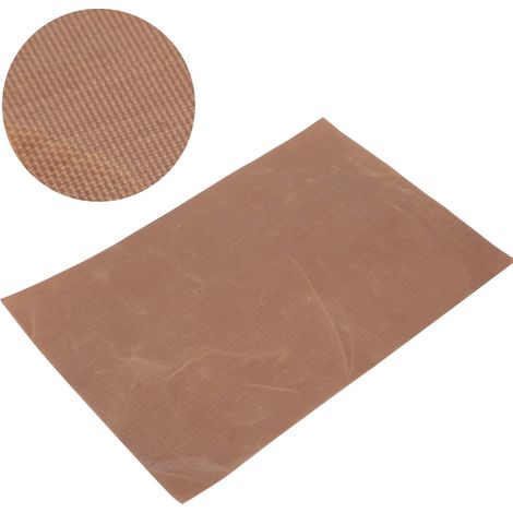 Tissu en fibre de verre enduit PTFE antiadhésif pour presse à chaud, feuille haute température 100 x 100 cm, épaisseur 0,08 mm (1/5)