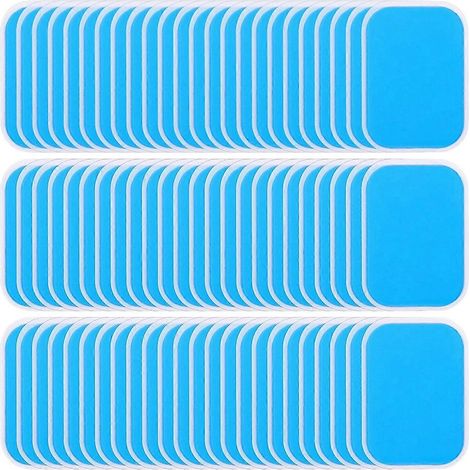 48 électrodes EMS en gel, accessoires pour l'entraînement des muscles abdominaux (1/4)