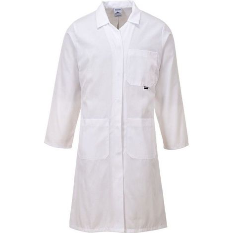 Blouse Standard Femme Couleur : Blanc Taille Xxs - Portwest (1/2)