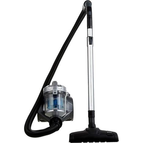 Aspirateur sans sac à cylindre, puissant pour sols durs et tapis, filtre HEPA, compact et léger, 700 W, 1,5 L (1/4)
