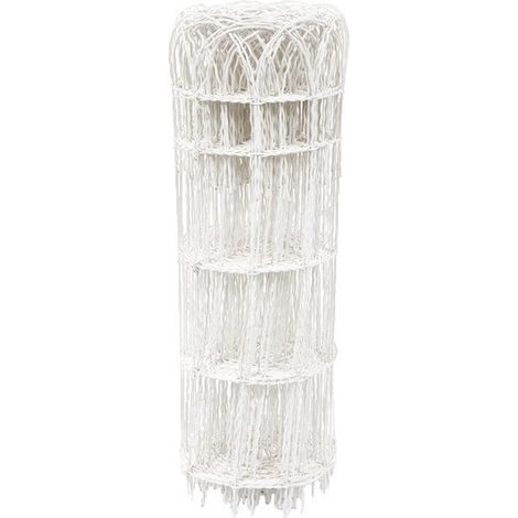 Borde Parisino de Cercado Plástico Blanco 0,90 M X 10 M de Largo - Filiac