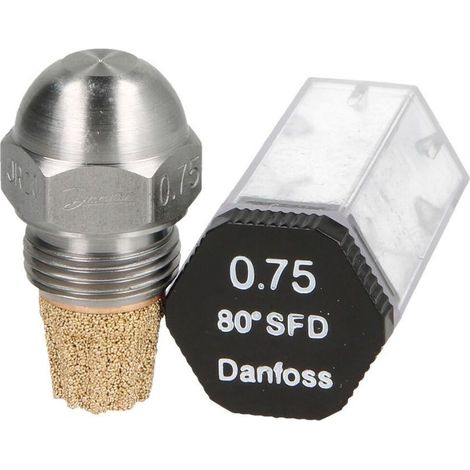 Danfoss Öldüse SFD 0,75 gal/h, 80 Grad, Stahldüse