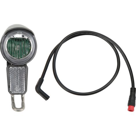 Phare avant LED 5W 6‑60V pour vélo électrique, étanche avec connecteur et dissipation thermique (1/5)
