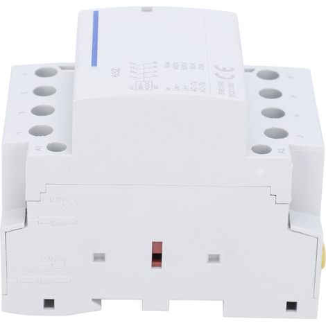 Contacteur domestique BCH8-63 4NO 63 A 400 V CA/CC, interrupteur à bobine modulaire électronique CA/CC 36 V (1/5)