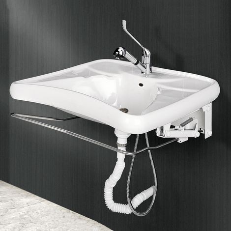 Presto Equip lavabo inclinaciÃ³n neumÃ¡tica prestosan 871 con grifo 80701 (1/2)
