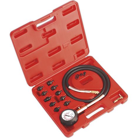 Sealey Oil Pressure Test Kit 12pc VSE203 (1/3)