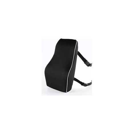 Cuscino lombare ergonomico, schienale in rete nera con cinghie regolabili, adatto per sedie da ufficio, sedili auto e sedie da gaming. - Crezuo