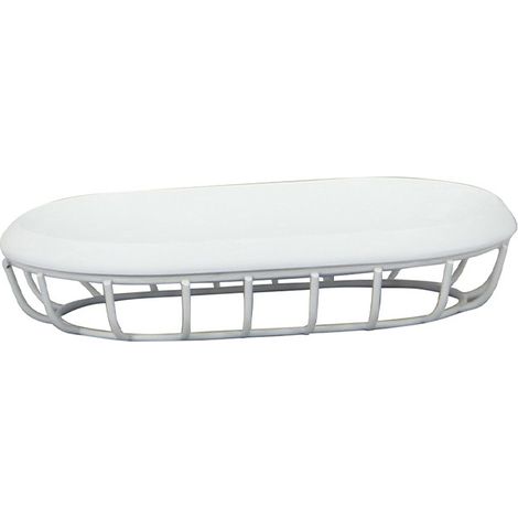 AQUASANIT Grid portasapone poliresina/ferro bianco codice prod: QG1110WW (1/3)
