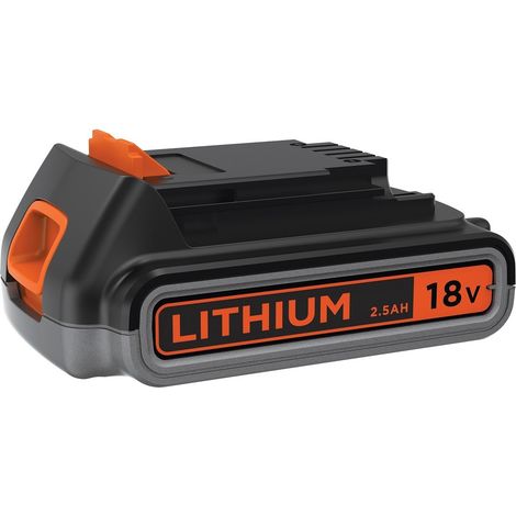 Batteria b+d litio 18v-2,5ah bl2518 batteria a litio 1pz. - Salone