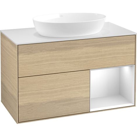 Villeroy & Boch FA21MTPC Meuble sous-lavabo Finion FA2 (1/2)