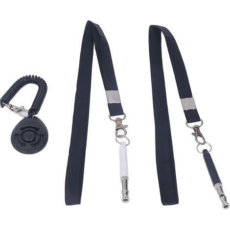 Sifflet pour chien réglable à ultrasons, silencieux et efficace pour le rappel et le dressage, outil d'arrêt des aboiements (1/5)
