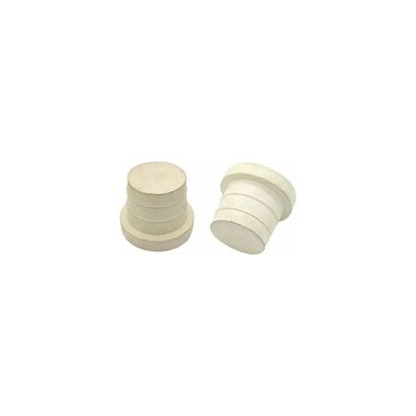 2 Pièces échelle Pare-Chocs Bouchons en Caoutchouc échelle de Piscine de Pare-Chocs en Caoutchouc Accessoires de Remplacement Universels pour Escaliers Mécaniques sous-Marins