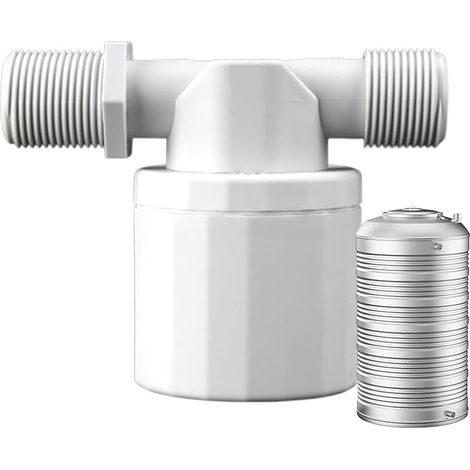 Vanne à boule flottante de contrôle de niveau d'eau, régulateur d'eau automatique, Contrôleur d'injection d'eau compact, système d'alimentation en eau pour le bétail, réservoir à poissons pour l'énerg (1/5)