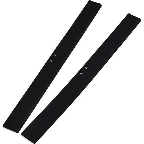 4 Pièces Silicone Raclette Vitre,Bande de Remplacement D'essuie-Glace,Bandes de Grattoir pour Vitres Remplaçables 25 CM,Accessoires de Nettoyage de Remplacement Raclettes (Noir) (1/5)