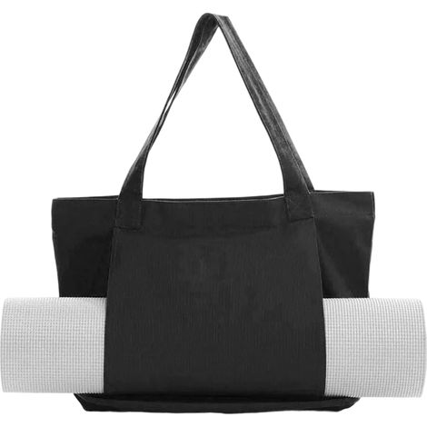 Sac de rangement pour tapis de yoga, bandoulière et accessoires de fitness, adapté pour un usage extérieur (1/5)