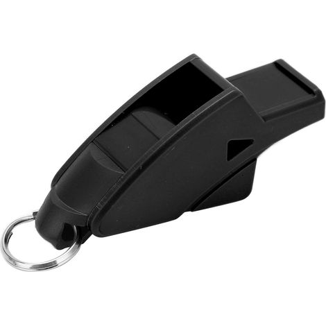 Sifflet d'Arbitre Professionnel avec Lanière Noire - Accessoire Essentiel pour Matchs de Football (1/5)