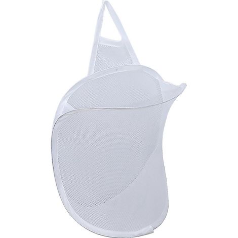 Panier à linge suspendu peu encombrant, portable et pliable en polyester (1/5)