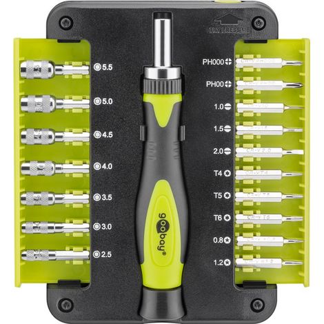 Cacciavite con 18 accessori 74006