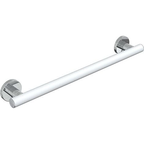 Barre d'appui Elida Plus blanc mat chrome LxHxP:600x32x87mm