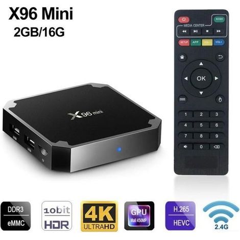 X96 mini TV box multimédia Android 7.1 2GB +16GB (1/4)