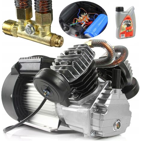 Doppelkolben-Ölkompressor, 10 bar, mit EL-Motor, 230 V Luftpumpe