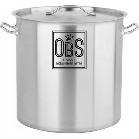 Olla de maceración de acero inoxidable OBS de 25 litros (1/5)