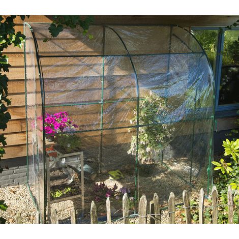Direct Filet – Serre murale adossée en PVC 2m² – Hauteur 2.15m – Protection contre intempéries – Cadre métallique époxy – Montage rapide
