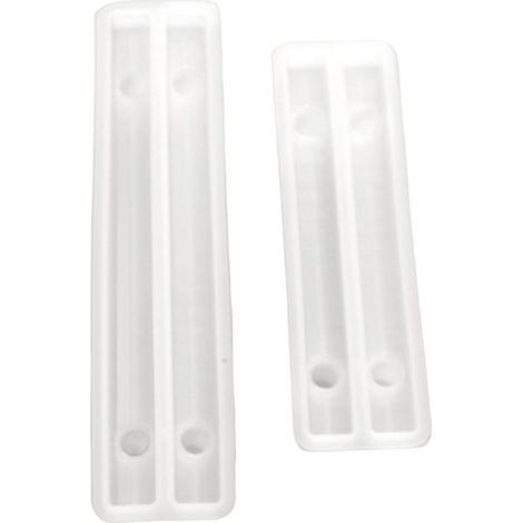 Pack di 2 stampi in silicone per maniglie del cassetto. Cozze con manici fai da te adatto per teglie, vassoi agate, vassoi, gioielli, mobili e maniglie. (1/5)