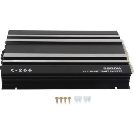 5800W 12V Amplificateur de voiture haute puissance Hi Fi Portable Audio Stereo Sound Subwoofer (1/5)