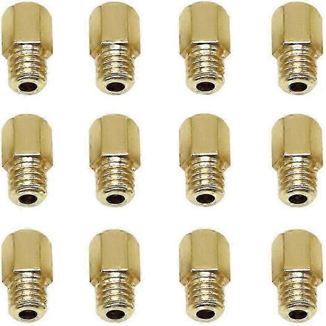 Kit de 12 gicleurs principaux de carburateur pour Mikuni VM TM 90-200, pièces pour manomètre de gicleur de moto (1/5)