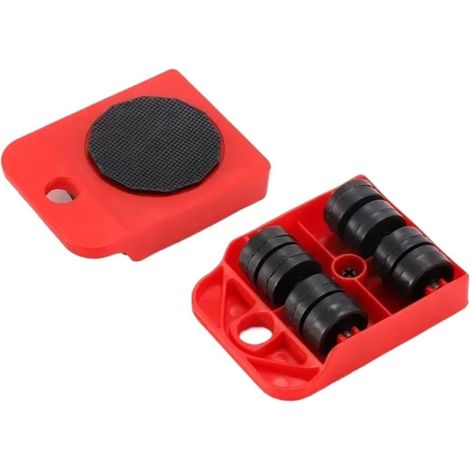 Kit de déménagement pour meubles lourds, rouleaux, élévateurs, roues, (1/5)
