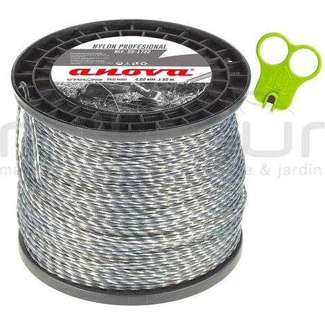 -CAHERSA- NYLON ANOVA CYCLONE BAJO RUIDO BOBINA 4,00 x 80 RESISTENTE Y