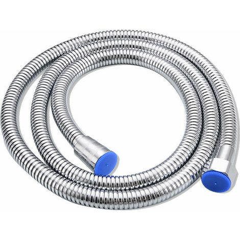 Green Mobility-Flexible de douche 1.5M Chromé en Acier Inoxydable Tuyau de Douche Universel Anti-torsion Accessoires salle de bains,Starlight (1/5)