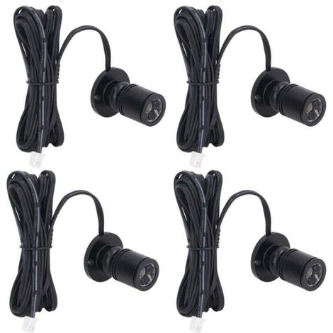 Acouto Projecteurs d'affichage LED 5V, Mini Projecteurs USB à intensité Variable pour Vitrine de Bijoux, Entrée de Poche (lumière blanche 11) (1/4)