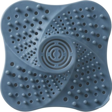 Filtre pratique pour cheveux, bonde d'évier, anti-obstruction, bouchon de douche, outil de drain, 1 pc (bleu) (1/5)
