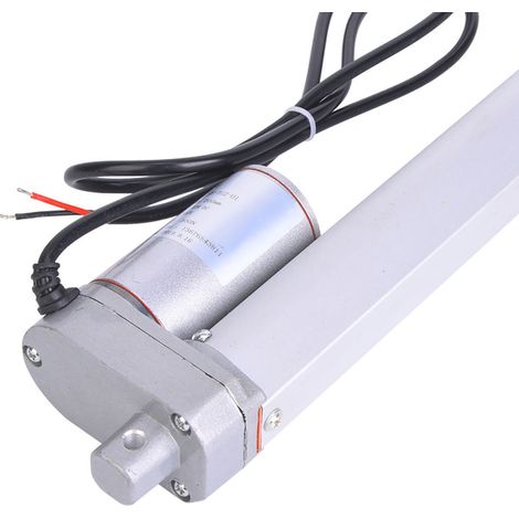 Actionneur linéaire électrique JS TGZ U1, moteur CC 30 mm s 300 N 12 V CC IP45 pour applications multiples (200 mm) (1/3)
