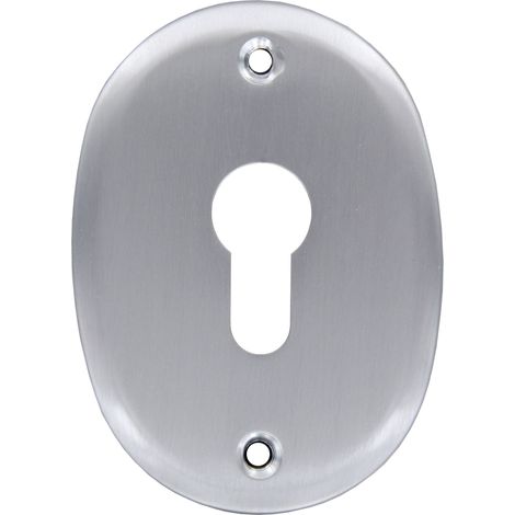 BOCCHETTA PROFILO EUROPEO F0232 C/FORI CROMO SAT Q.TA 2