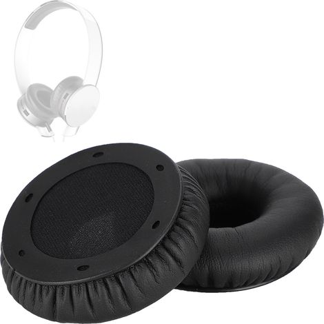 Coussinets d'oreille de rechange en mousse à mémoire de forme pour casque Sol Republic Tracks HD V10, noirs (1/4)