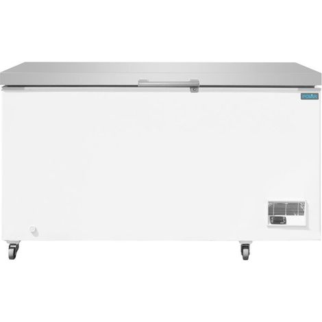 Congélateur Coffre avec Couvercle Inox Série G 378 Litres - Polar