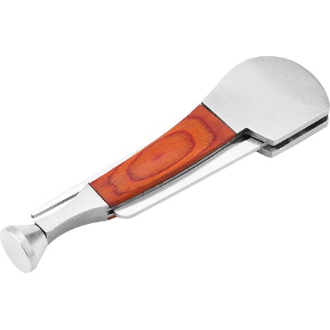 Couteau 3 en 1 pour pipe en bois, outil multifonction en acier inoxydable avec grattoir et cure-pipe (1/4)