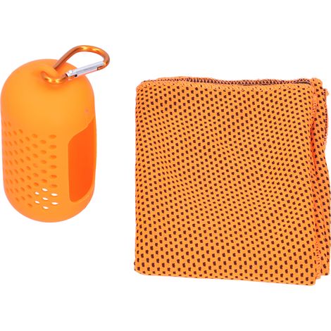 Ensemble de serviettes rafraîchissantes pour le fitness et l'exercice - Kit de voyage portable à séchage rapide et effet rafraîchissant (1/5)