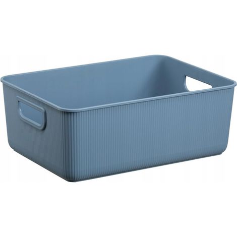 Scatola portaoggetti plast-team akita 10l superficie rigata