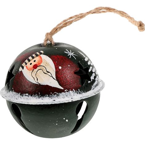 Cloche de Noël Suspendue Décoration pour Sapin Pendentif Décoratif de Fête Ornements de Noël (1/5)