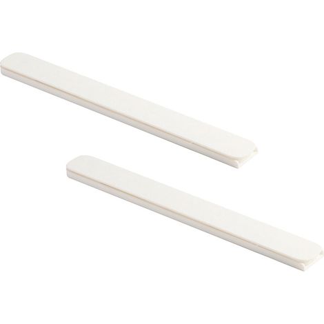 Glissière De Tiroir - Rail De Coulissement Pour Tiroir - Blanc - 26.4 X 3 X 1 Cm - 4 Pièces (1/5)