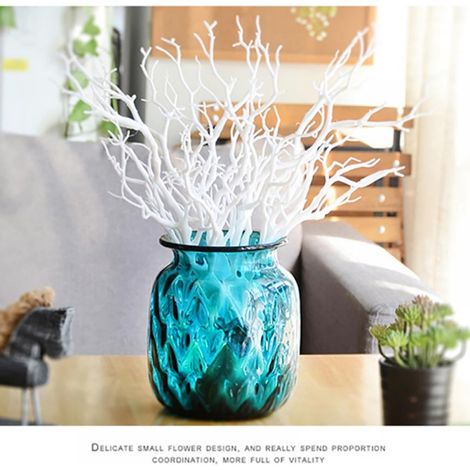 Brindille Artificielle - Branche Séchée Fausse en Plastique - Décoration Intérieure Extérieure pour Mariage Maison Jardin - 35 cm - Lot de 3 (1/5)
