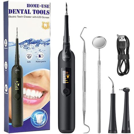 nettoyage Dentaire Hydropulseur Oral Irrigator 1 Embouts Nettoyage 5 Modes Ipx6 D'eau Portable Sans Fil Rechargeable Nettoyeur De Dents Pour La Ma (1/5)