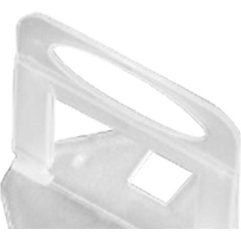 Lot de 300 cales de nivellement pour carrelage outil pose mur sol 2,0mm support transparent (1/5)
