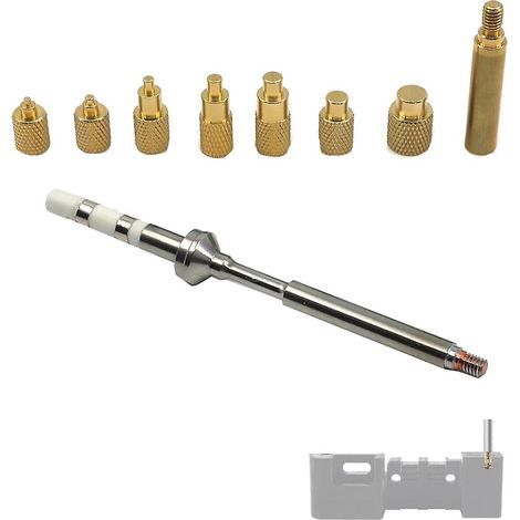 Kit d'adaptateurs pour inserts thermofusibles M2 M3 M5 M6 M7 M8 en laiton à écrou moleté intégré, imprimé en 3D pour Toaiot3D (1/5)