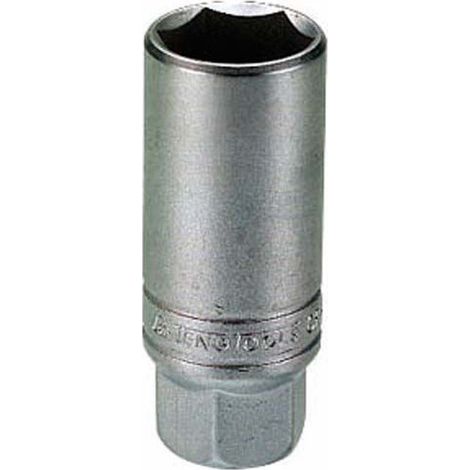Llaves de vaso para bujías 3/8" 39820105 Tamaño 18 mm Longitud 70 mm
