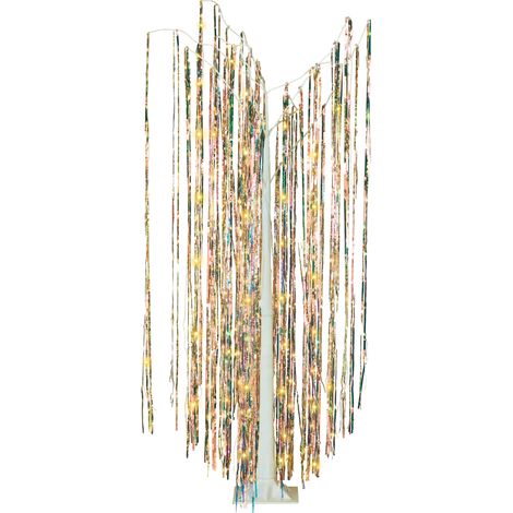 Árbol artificial con luces LED navideñas para exteriores interiores estilo escandinavo preiluminado 163 cm multicolor Boren (1/5)